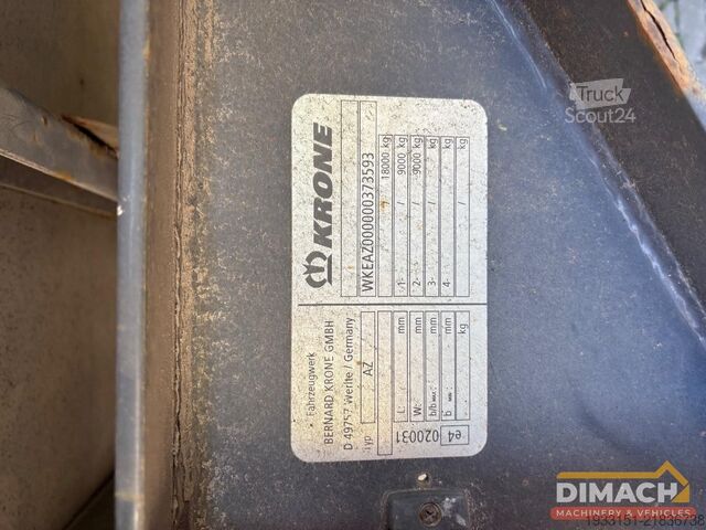 BDF-System Krone AZ 2 stuks wisselsysteem aanhanger + BDF meubel...