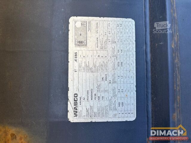 BDF-System Krone AZ 2 stuks wisselsysteem aanhanger + BDF meubel...