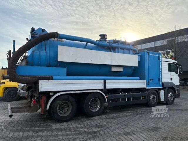 Piesūces transportlīdzeklis MAN TGS 35.400 Wieland BlowVac 8200