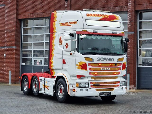 Padrão-SZM Scania R520 V8 Topline 6x2/4 - Full air - Steering - E...