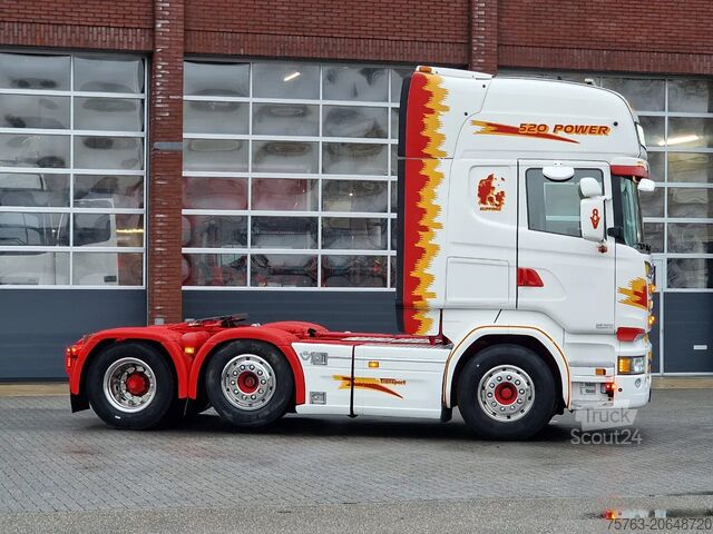 Padrão-SZM Scania R520 V8 Topline 6x2/4 - Full air - Steering - E...