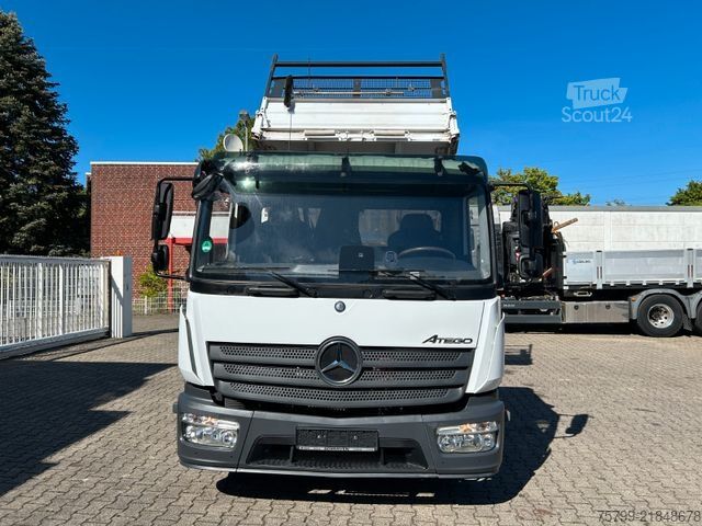 Autoutilitară basculantă trilaterală MERCEDES-BENZ 818 Atego MEILLER 3Skipper 4x2