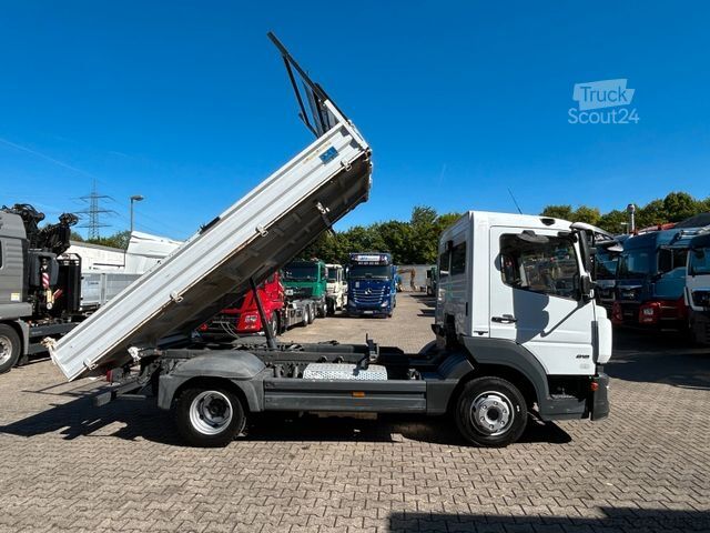 Autoutilitară basculantă trilaterală MERCEDES-BENZ 818 Atego MEILLER 3Skipper 4x2