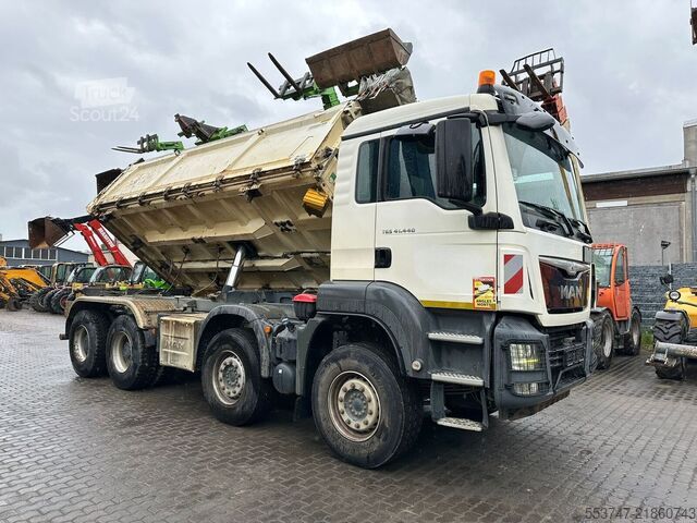 Savivartis MAN TGS 41.440 / 3. Seitenkipper / Euro 6 / 8x4 / B...