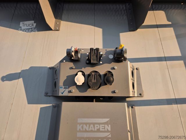 Semi-remorque à plancher roulant KNAPEN K100 / Liftachse
