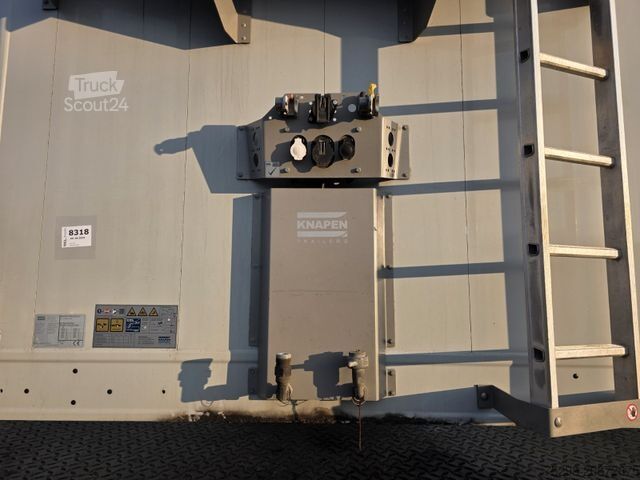 Semi-remorque à plancher roulant KNAPEN K100 / Liftachse