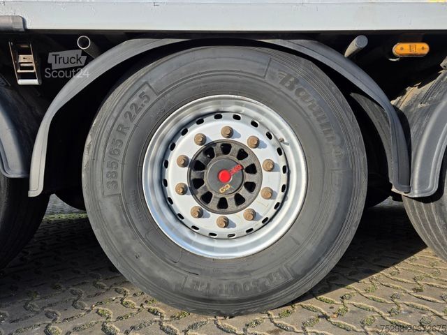 Semi-remorque à plancher roulant KNAPEN K100 / Liftachse