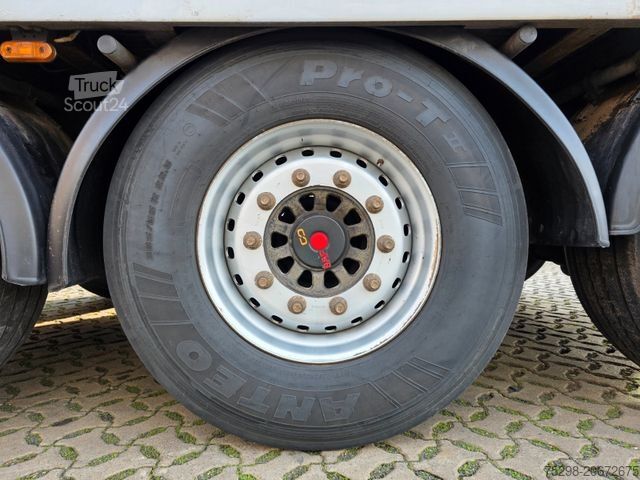 Semi-remorque à plancher roulant KNAPEN K100 / Liftachse