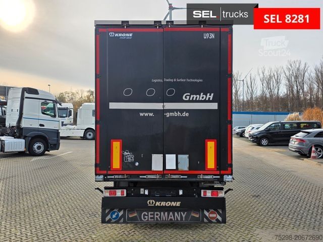 Atvira puspriekabė su tentu KRONE SD / Liftachse / EDSCHA