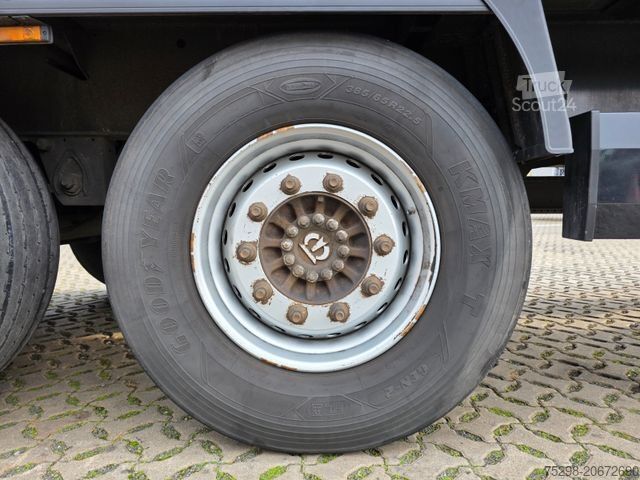 Atvira puspriekabė su tentu KRONE SD / Liftachse / EDSCHA