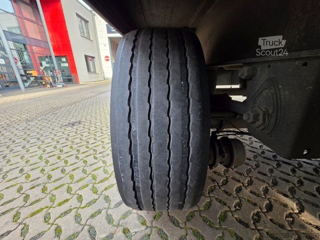 Atvira puspriekabė su tentu KRONE SD / Liftachse / EDSCHA