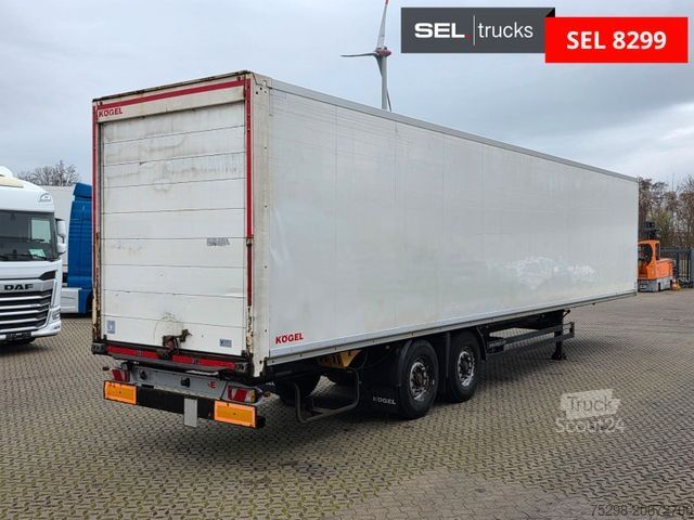 Furgona puspiekabe KÖGEL S18 / Rolltor / Doppelstock / Alubalken