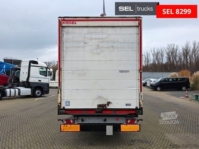 Furgona puspiekabe KÖGEL S18 / Rolltor / Doppelstock / Alubalken