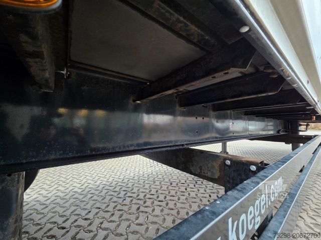 Furgona puspiekabe KÖGEL S18 / Rolltor / Doppelstock / Alubalken