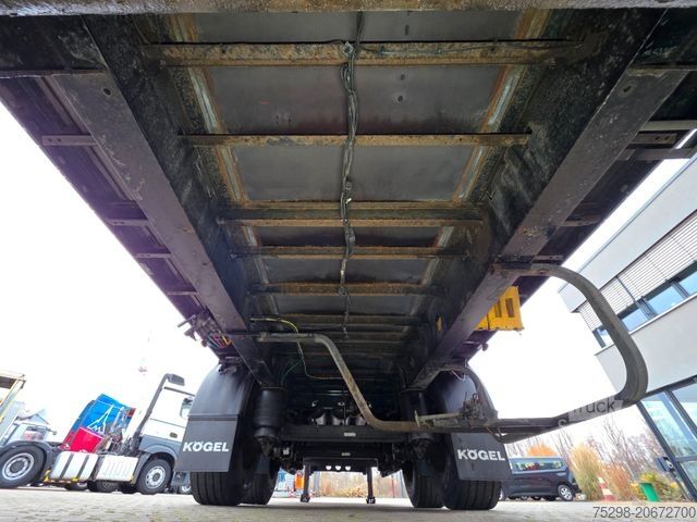 Furgona puspiekabe KÖGEL S18 / Rolltor / Doppelstock / Alubalken