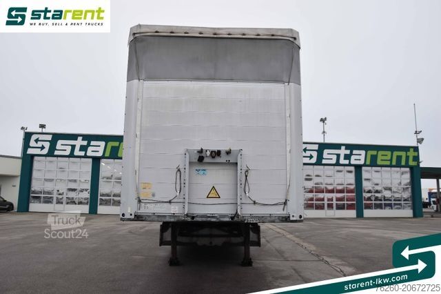 Otevřený návěs s plachtou SCHMITZ CARGOBULL Tautliner Liftachse Palettenkasten Zurrösen