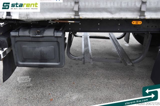 Otevřený návěs s plachtou SCHMITZ CARGOBULL Tautliner Liftachse Palettenkasten Zurrösen
