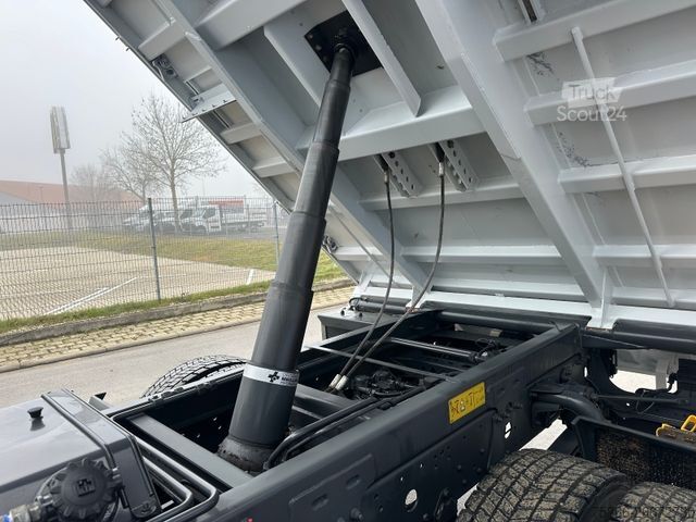 Tresidig tippbil MERCEDES-BENZ 1224 K Atego3 Kipper 3Seiten Hiab 078 HI Duo