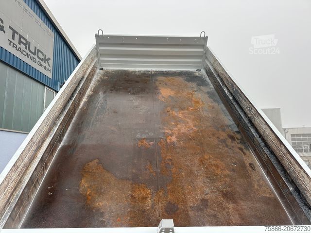 Tresidig tippbil MERCEDES-BENZ 1224 K Atego3 Kipper 3Seiten Hiab 078 HI Duo