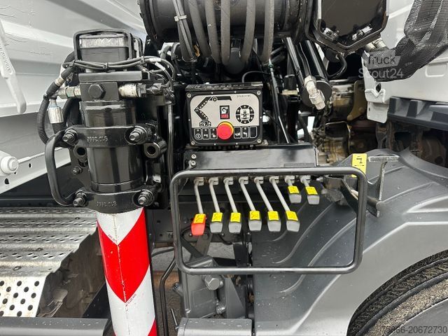 Tresidig tippbil MERCEDES-BENZ 1224 K Atego3 Kipper 3Seiten Hiab 078 HI Duo