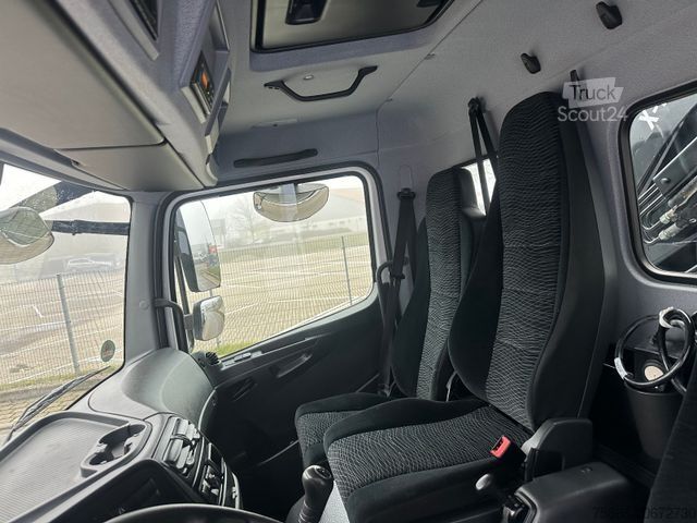 Tresidig tippbil MERCEDES-BENZ 1224 K Atego3 Kipper 3Seiten Hiab 078 HI Duo
