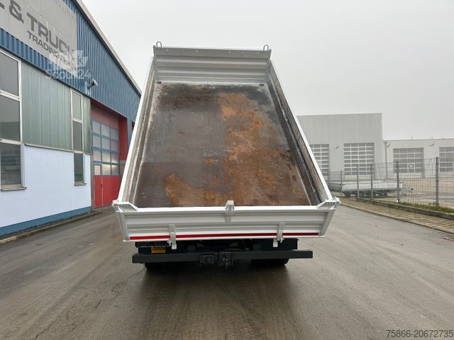 Lastbilsmonterad kran MERCEDES-BENZ 1224 K Atego3 Kipper 3Seiten Hiab 078 HI Duo