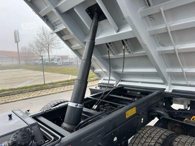 Lastbilsmonterad kran MERCEDES-BENZ 1224 K Atego3 Kipper 3Seiten Hiab 078 HI Duo