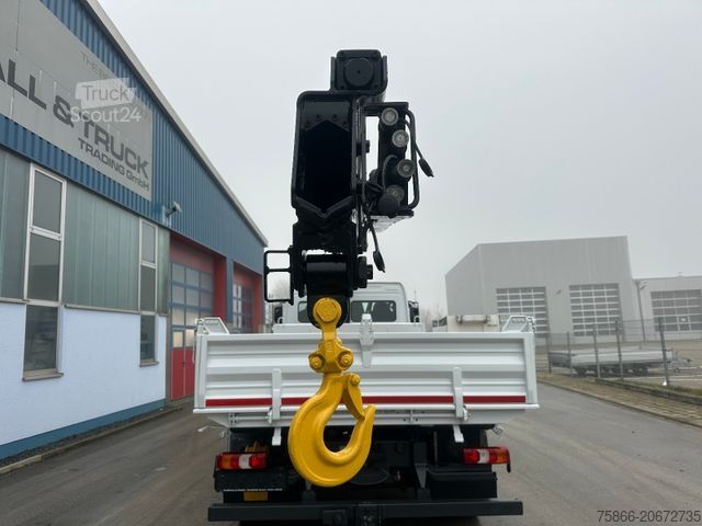Lastbilsmonterad kran MERCEDES-BENZ 1224 K Atego3 Kipper 3Seiten Hiab 078 HI Duo