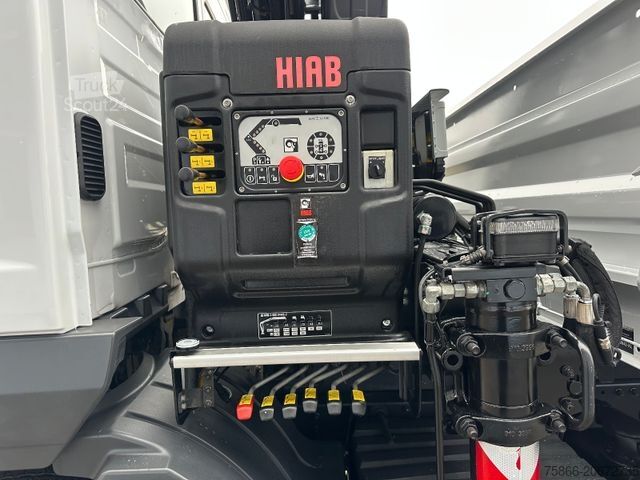 Lastbilsmonterad kran MERCEDES-BENZ 1224 K Atego3 Kipper 3Seiten Hiab 078 HI Duo