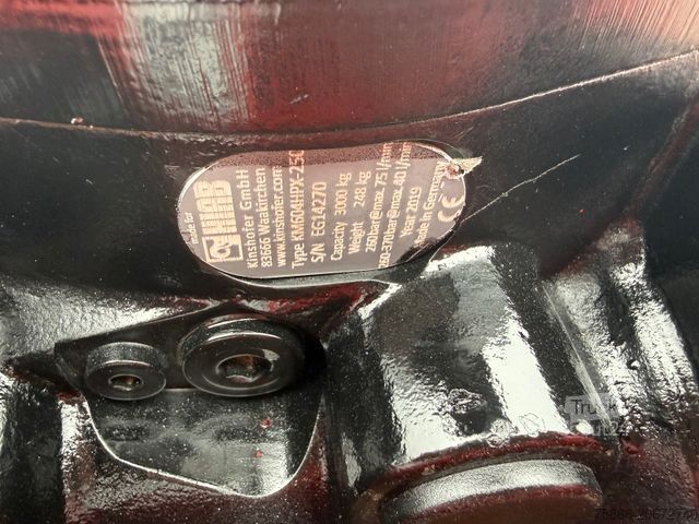 Furgón con grúa montada sobre camión Kinshofer (Hiab) KM604HPX-250 Zweischalengreifer