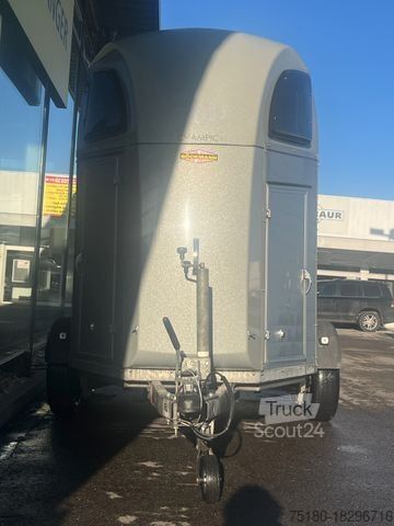 Remorque de transport de chevaux BÖCKMANN Champion 2 Pferdeanhänger Alu 1.Hnd TOP