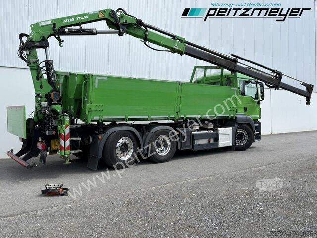 Camión volquete MAN TGS 26.460 FL 6x2 Kipper+Kran+Funk