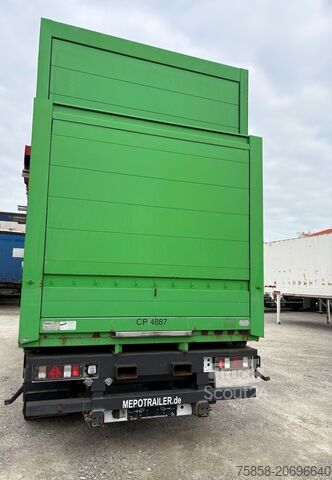 Wissellaadbak Krone Baustoff 7,45m Zurringe Bordwände Türen