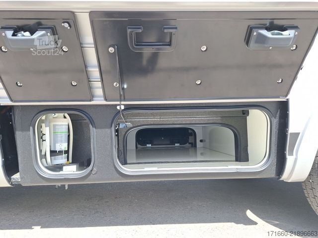 Pusiau integruotas kemperis HYMER/ERIBA B-Klasse ML T BlackLine 780 Autarkie XL, Arktis