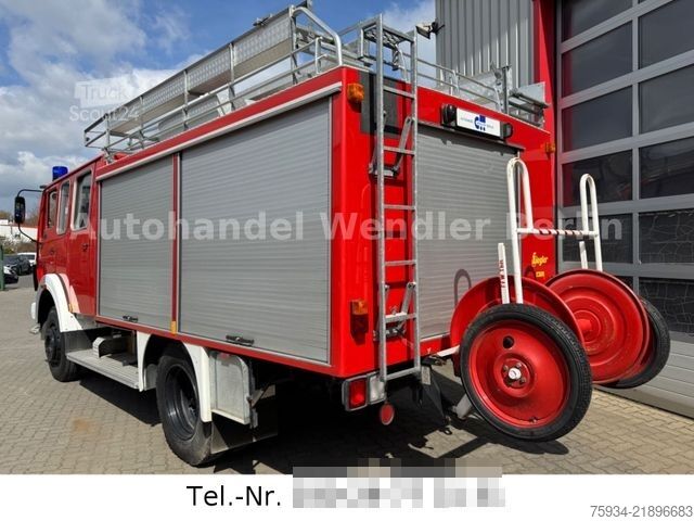 Vakumlu tank kamyonu MERCEDES-BENZ 1019 AF LF16TS 4x4 orig 37tkm H-Gutachten
