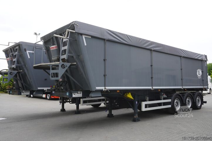 самоскид GRAS GS tipper / 52 m3 semi-trailer! / 2023 /