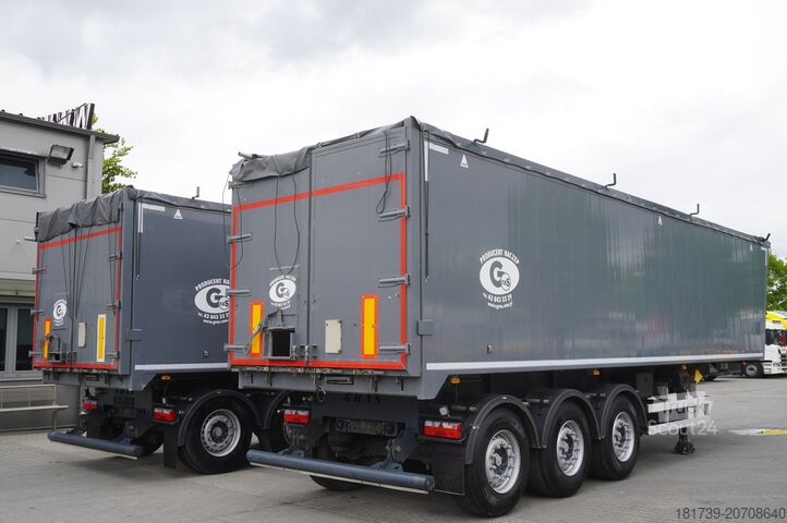 самоскид GRAS GS tipper / 52 m3 semi-trailer! / 2023 /
