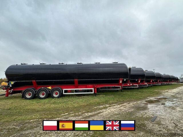 Silo semitrailer FELDBINDER 334C 15 A-1-1-40 Silo tank/66 m3/20units