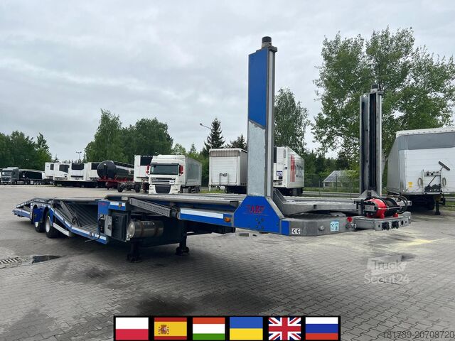 Ajoneuvonkuljetuspuoliperävaunu Aksoylu YR2 autotransporter semi-trailer / 2023