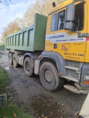 Tipper truck MAN TGA 18