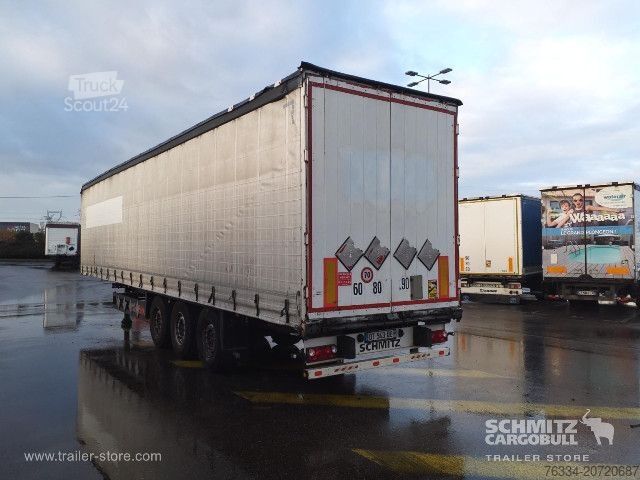 Отворено полуремарке с брезент Schmitz Cargobull Semitrailer Curtainsider Standard
