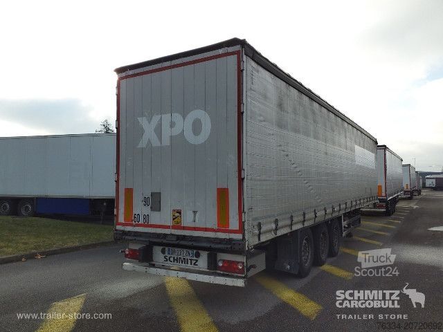 Отворено полуремарке с брезент Schmitz Cargobull Semitrailer Curtainsider Standard