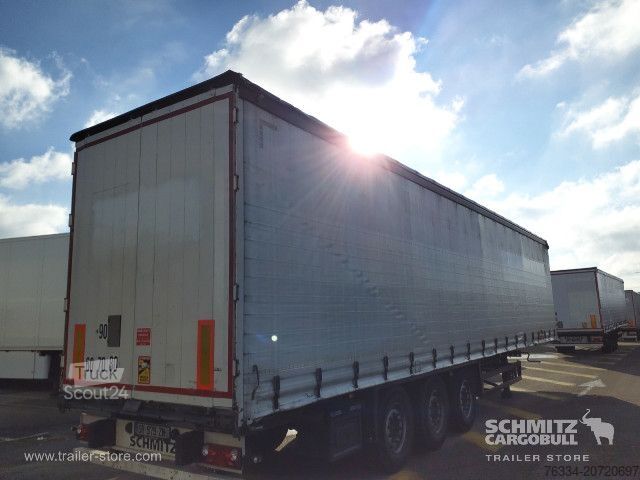 Отворено полуремарке с брезент Schmitz Cargobull Semitrailer Curtainsider Standard