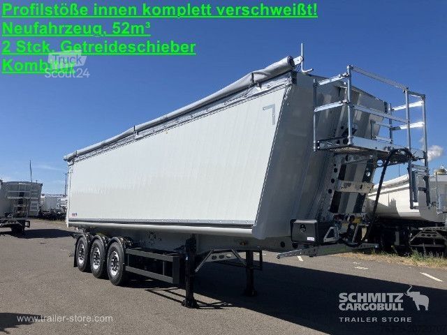 Kipper Auflieger Schmitz Cargobull Kipper Alukastenmulde 52m³