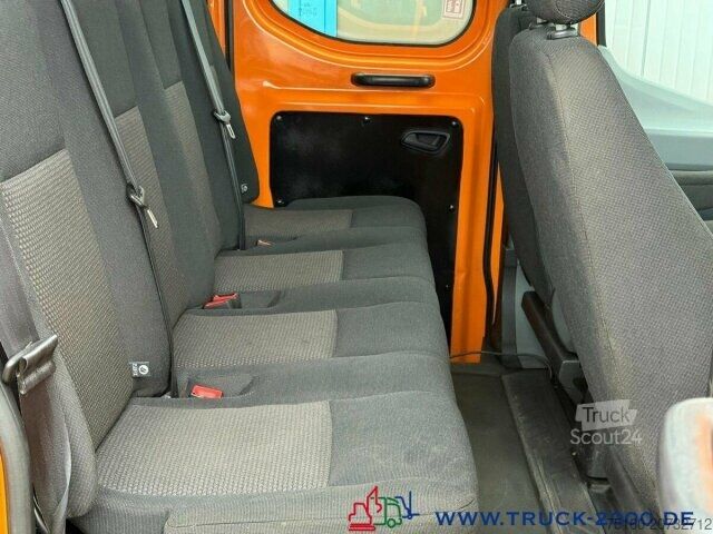 Trevägs tippbil Ford Transit 350L 4x4 DoKa 6Sitzer 3 Seitenkipper AHK