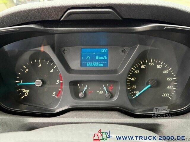 Trevägs tippbil Ford Transit 350L 4x4 DoKa 6Sitzer 3 Seitenkipper AHK