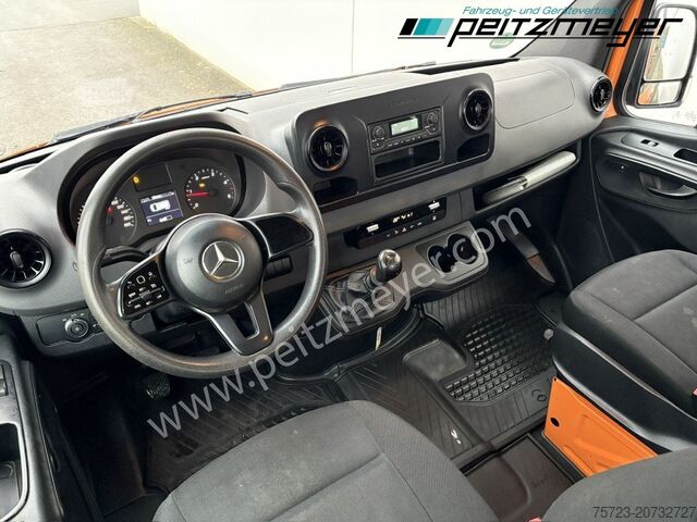 Transporter mit Doppelkabine Mercedes-Benz Sprinter 314 CDI Doka Pritsche, Klima, Standh., AHK 2,8 t.
