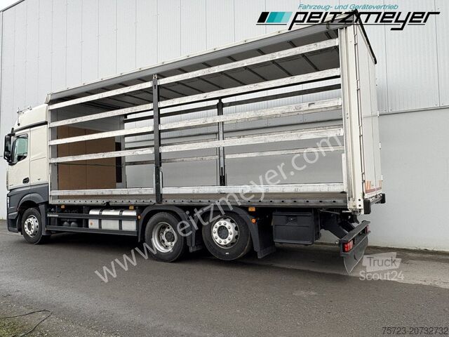 LKW mit Pritsche & Plane Mercedes-Benz Actros 2545 LL Pritsche, Klima, Standklima, PPC, EU 6