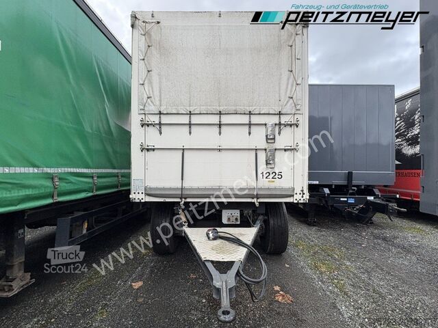 Open aanhangwagen met zeil Krukenmeier PRITSCHENANHÄNGER 18 T. mit Durchlade