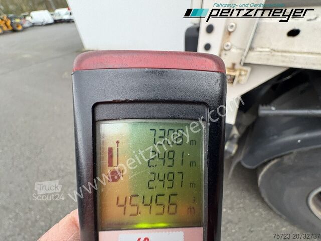 Open aanhangwagen met zeil Krukenmeier PRITSCHENANHÄNGER 18 T. mit Durchlade